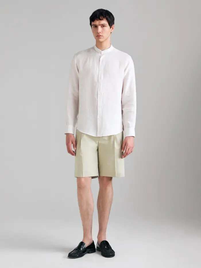 Sisley Bermuda Con Tasche, Uomo, Beige