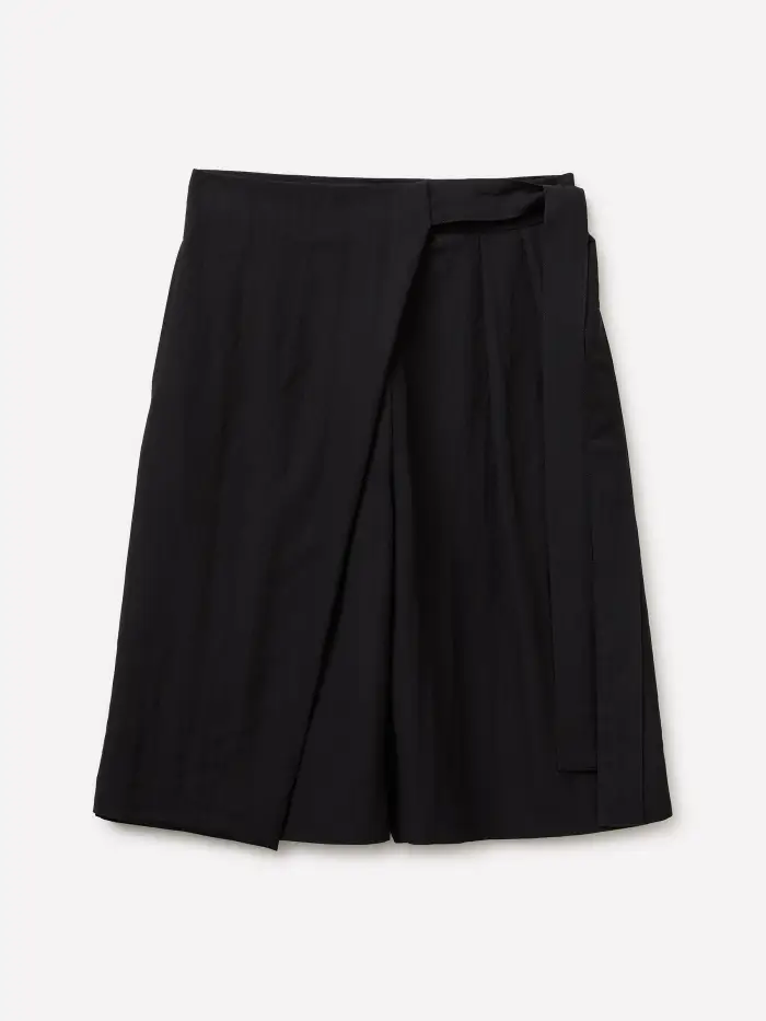 Sisley Bermuda Sarong, Donna, Nero