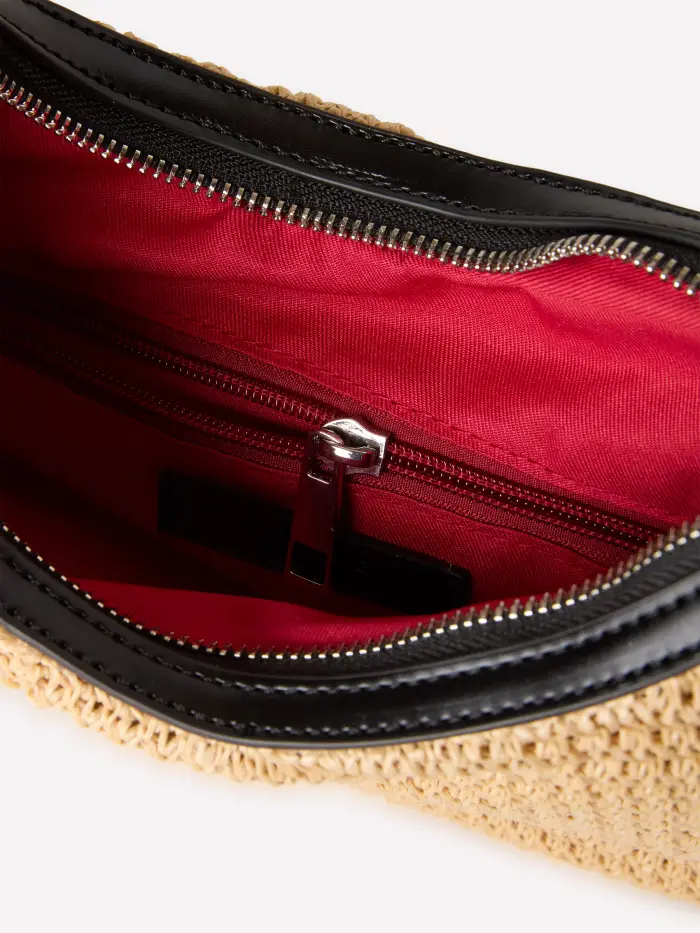 Hobo Intrecciata, Donna, Beige miniatura 4