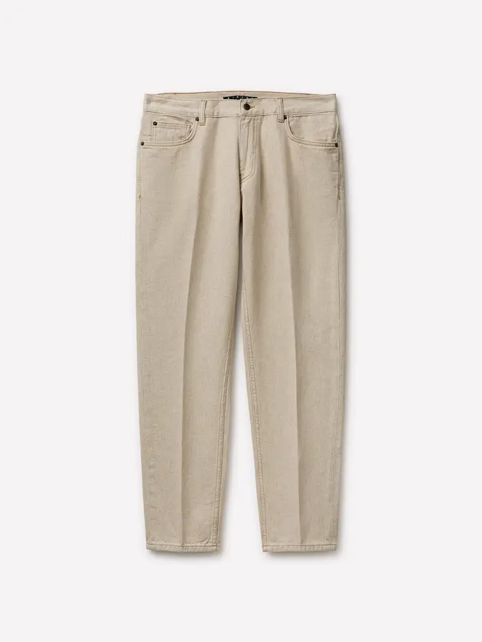 Sisley Jeans Carrot Fit, Uomo, Beige