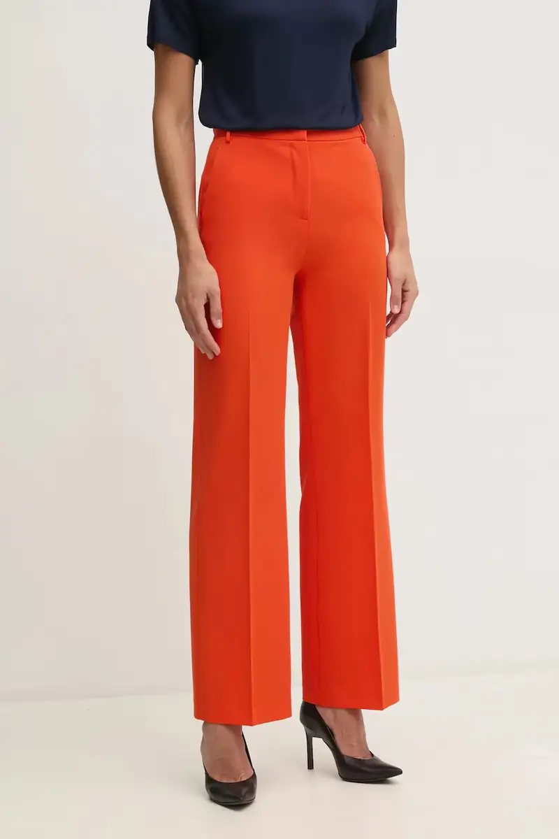 Sisley pantaloni donna colore arancione 4KVXLF02I