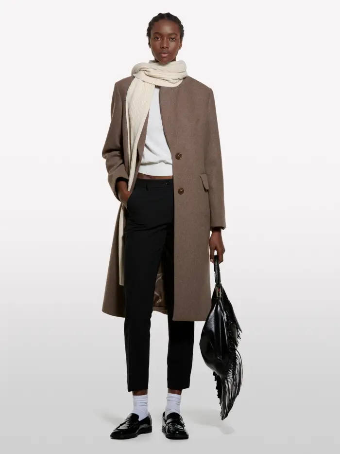 Pantaloni Neri A Sigaretta, Donna, Nero