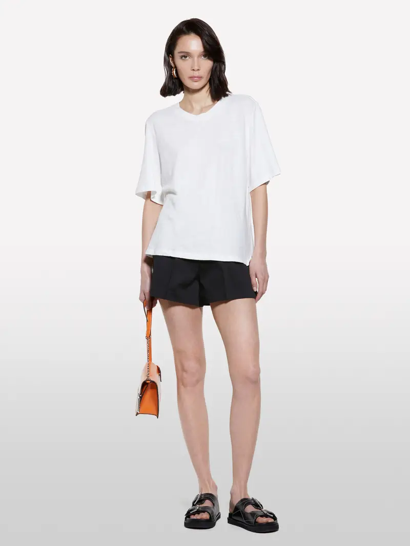 Sisley T-shirt Donna Bianco 4568966