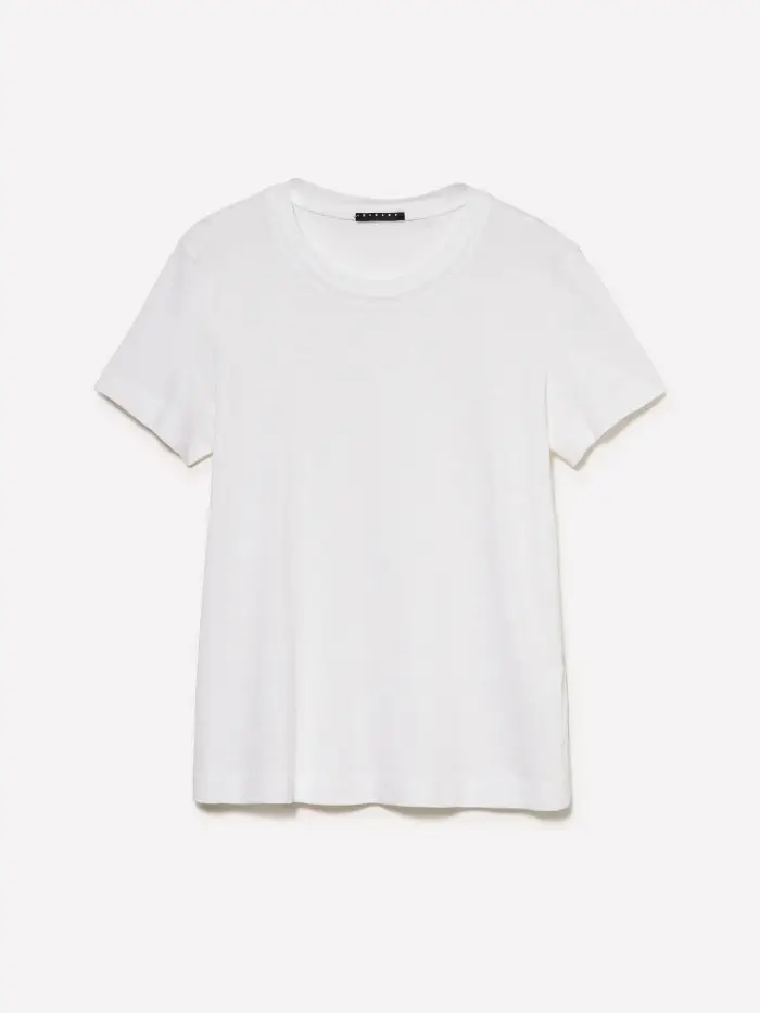 Sisley T-shirt Donna Bianco 4568964