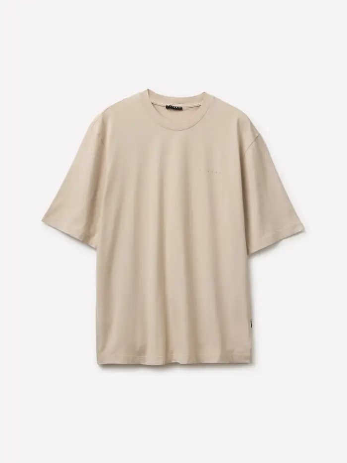 Sisley T-shirt Relaxed Fit, Uomo, Beige