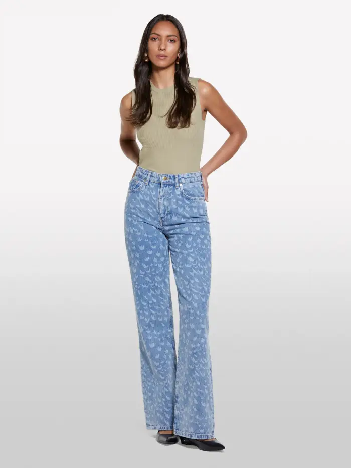 Top In Maglia Verde Militare, Donna, Verde Militare