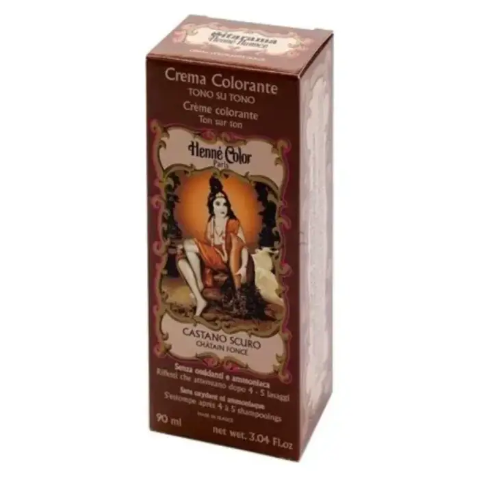 Sitarama Henne Castano Scuro Crema Illuminante Vegetale 90ml Promo