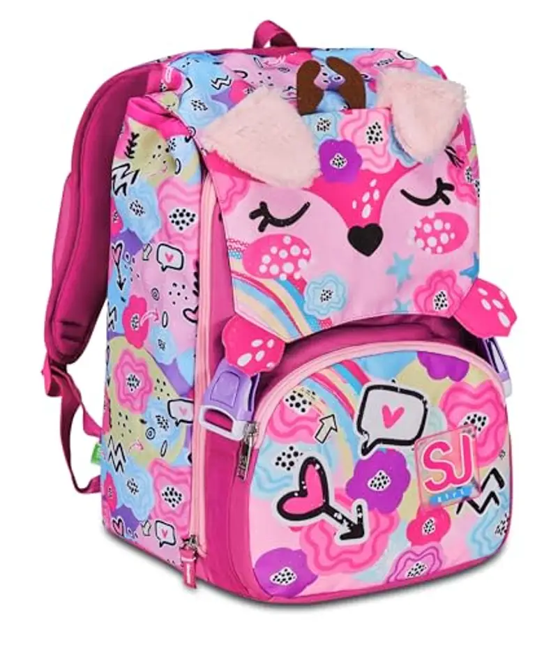 SJ GANG STYLE JAM GANG PinkHugs Zaino, Bambine e ragazze, Rosa