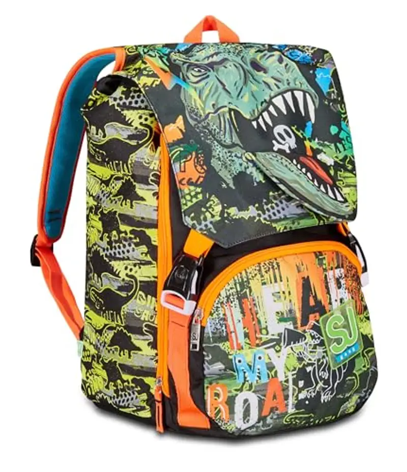 SJ GANG STYLE JAM GANG RexMe Zaino, Bambini e ragazzi, Nero