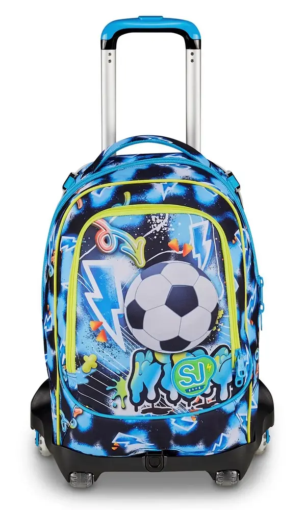 Trolley scuola SJ Jack 8 ruote GlowGame