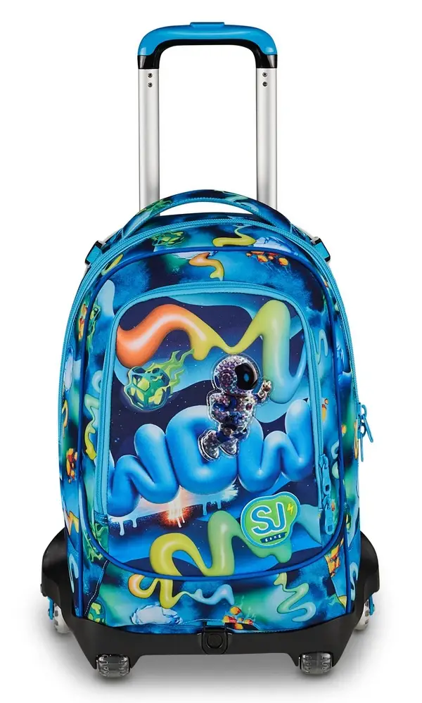 Trolley scuola SJ Jack 8 ruote Space Ride