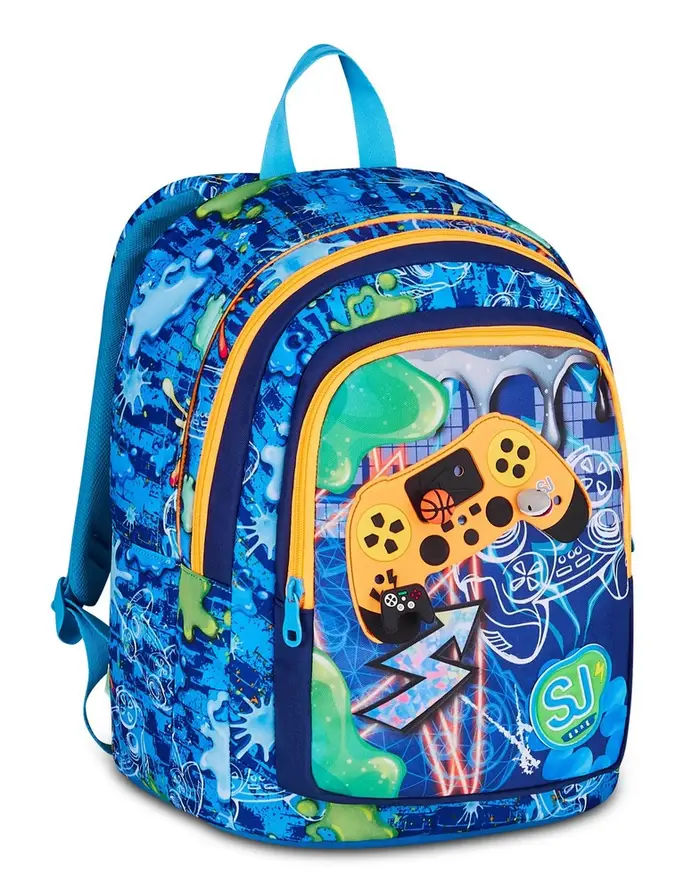Zaino scuola SJ Advanced Joyful Pins Boy
