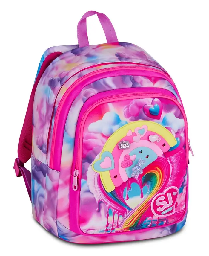 Zaino scuola SJ Advanced Joyful Pins Girl