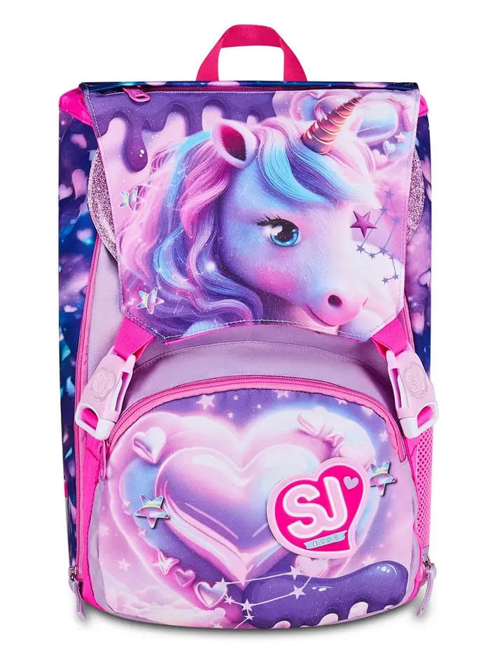 Zaino scuola SJ estensibile Big Pixie Unicorn