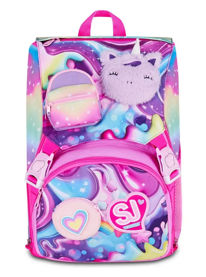 Zaino scuola SJ estensibile Big Soft Pouch Girl