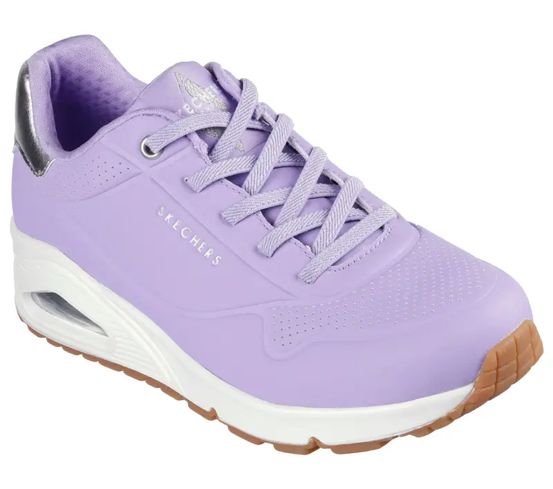 SKECHERS Donna UNO SHIMMER AWAY Sneakers Viola / Oro Viola / Oro rosato | Skechers
