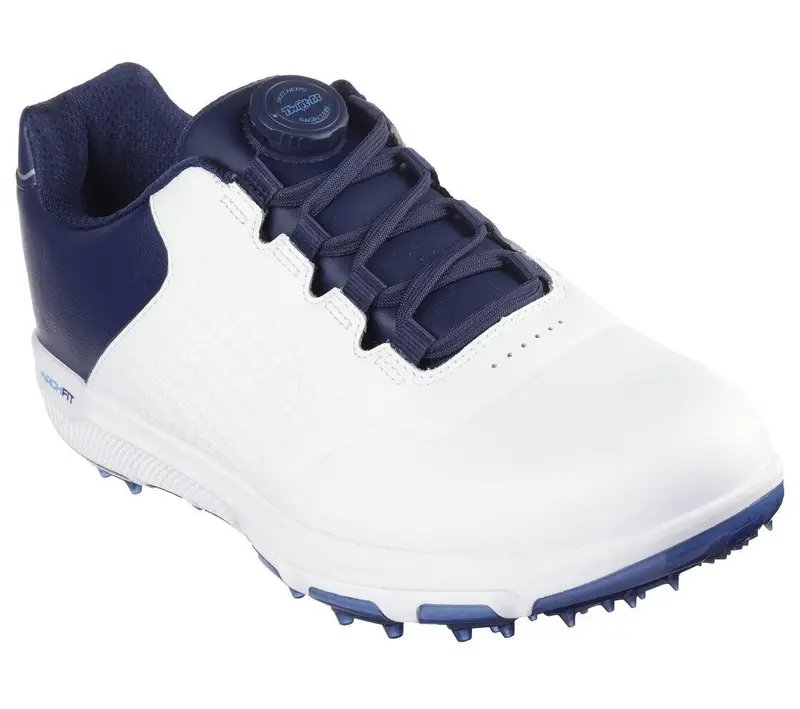 Skechers GO GOLF Pro 6 SL Twist scarpe da golf da uomo bianco/blu scuro