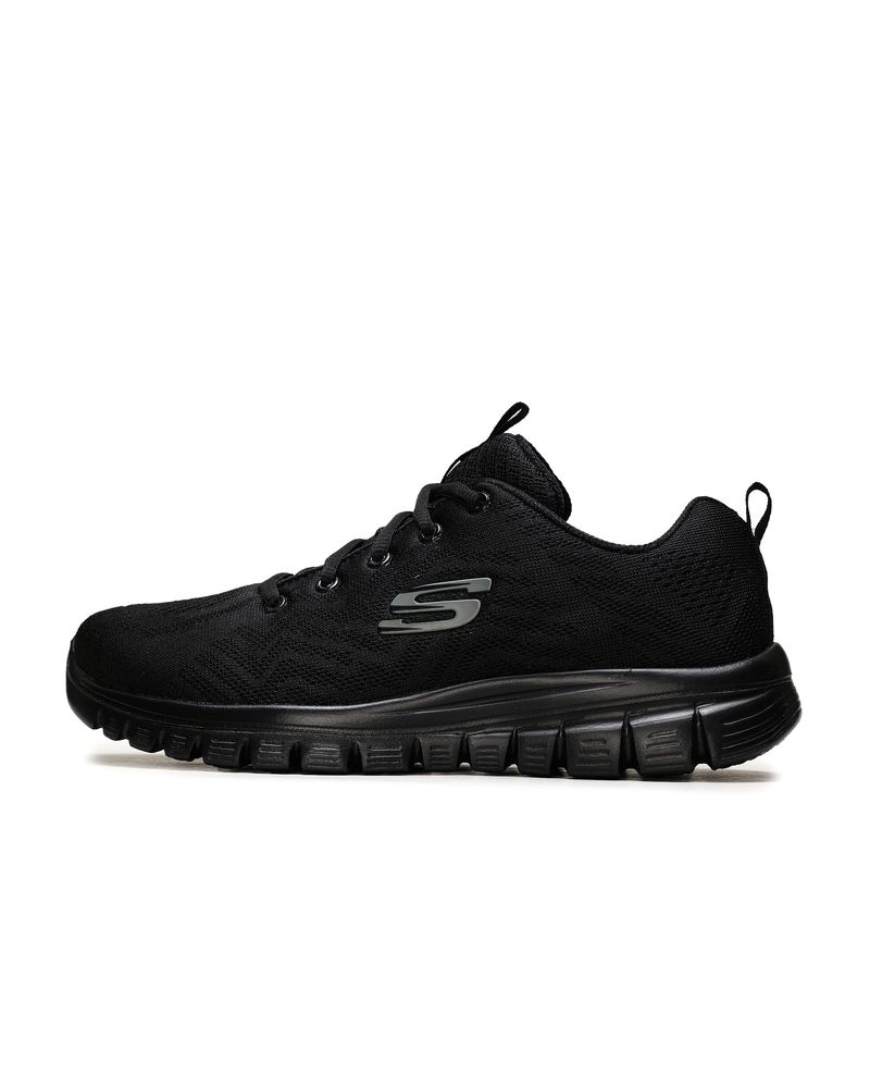 Skechers Graceful Get Connected Sneaker Donna Nero