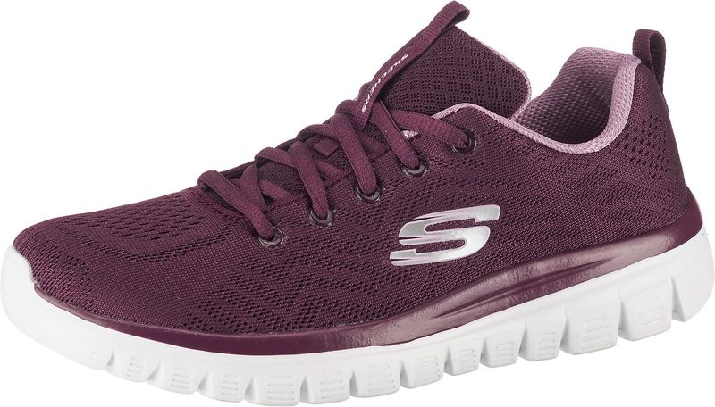 Skechers Graceful Get Connected Sneaker Donna Wine 37.5 EU