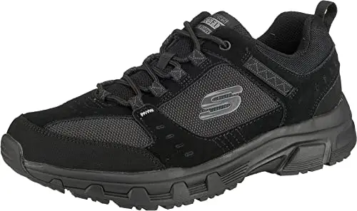 Skechers Oak Canyon 51893-BBK, Mens trekking shoes, sports shoes, black, 43 EU
