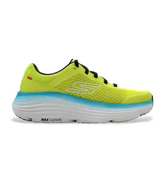 per uomo 220613 Sneakers Max Cushioning Endeavor Lime (44), Basso, Stringhe, Casual, Verde, Giallo