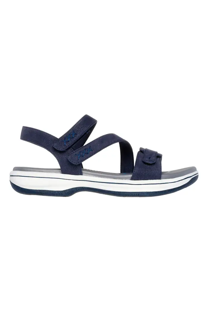 Sandali blu navy con fasce regolabili Skechers BAYSHORE BASIC NECESSITY [NAVY]