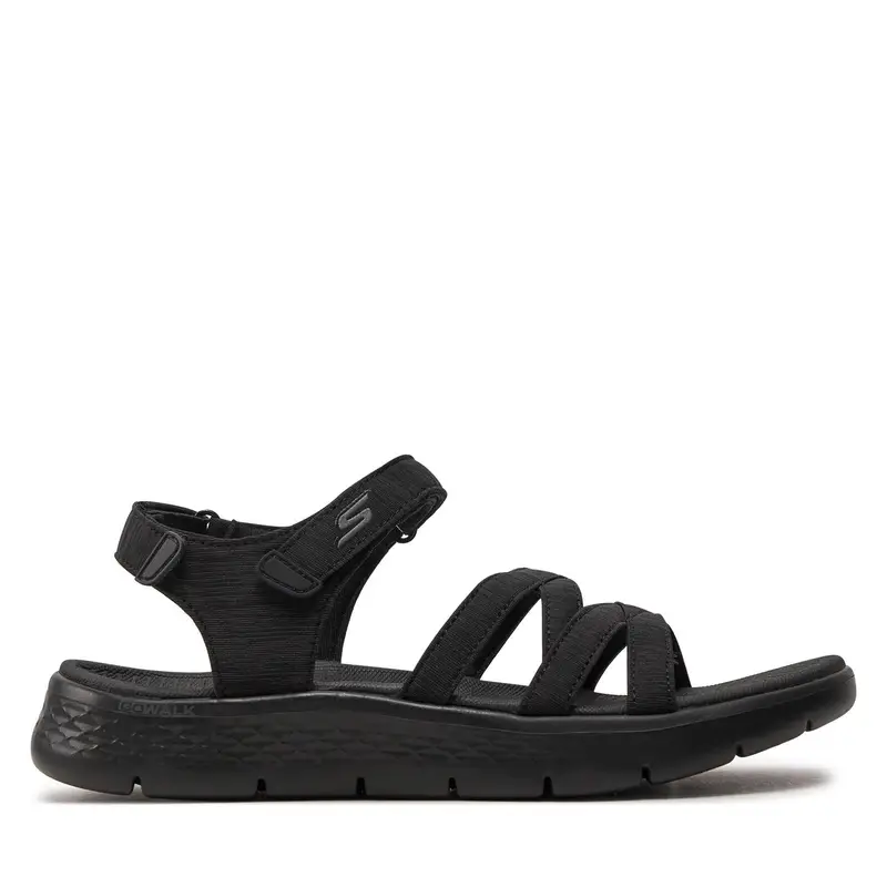 Skechers Sandali Go Walk Flex Sandal-Sunshine 141450/BBK Nero