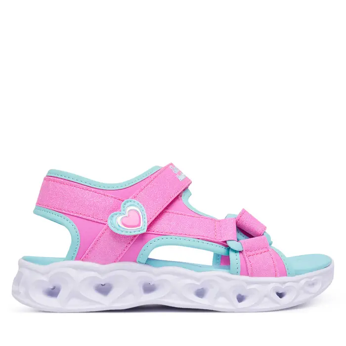 Sandali Skechers Heart Lights Sandals 303114L/PKTQ Rosa