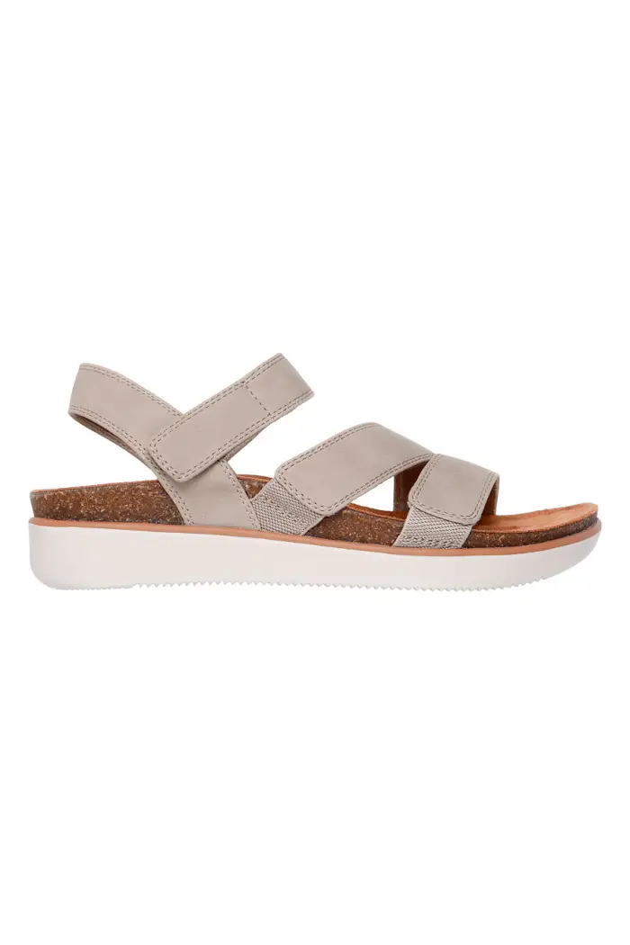 Sandali taupe con cinturini regolabili Skechers LIFTED COMFORT [TAUPE]