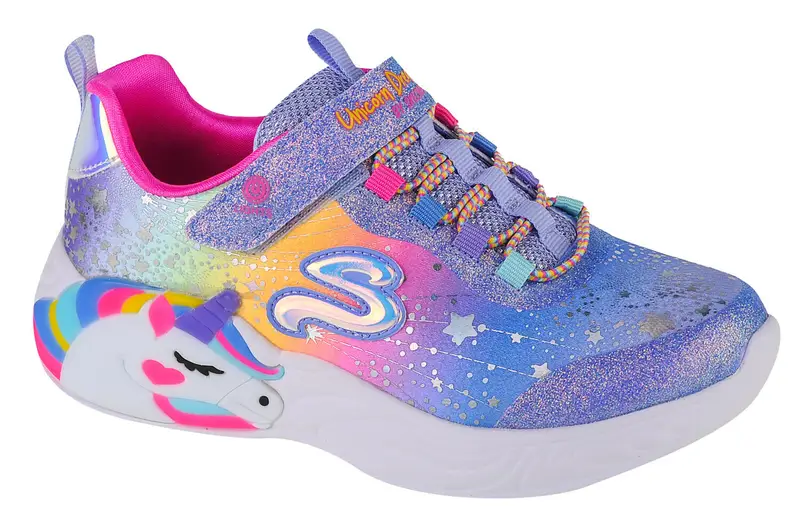 Scarpa universali bambini Skechers Slights Unicorn Dreams | Skechers Blu