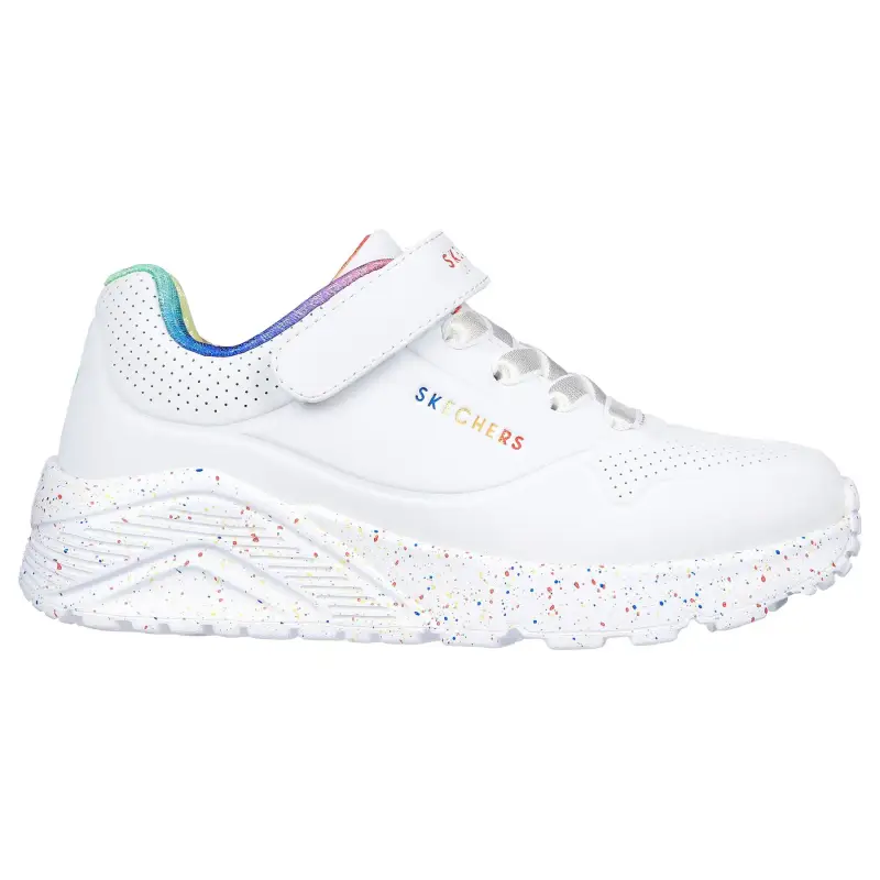 Skechers Scarpe da basket da ragazza Uno Lite Rainbospecks
