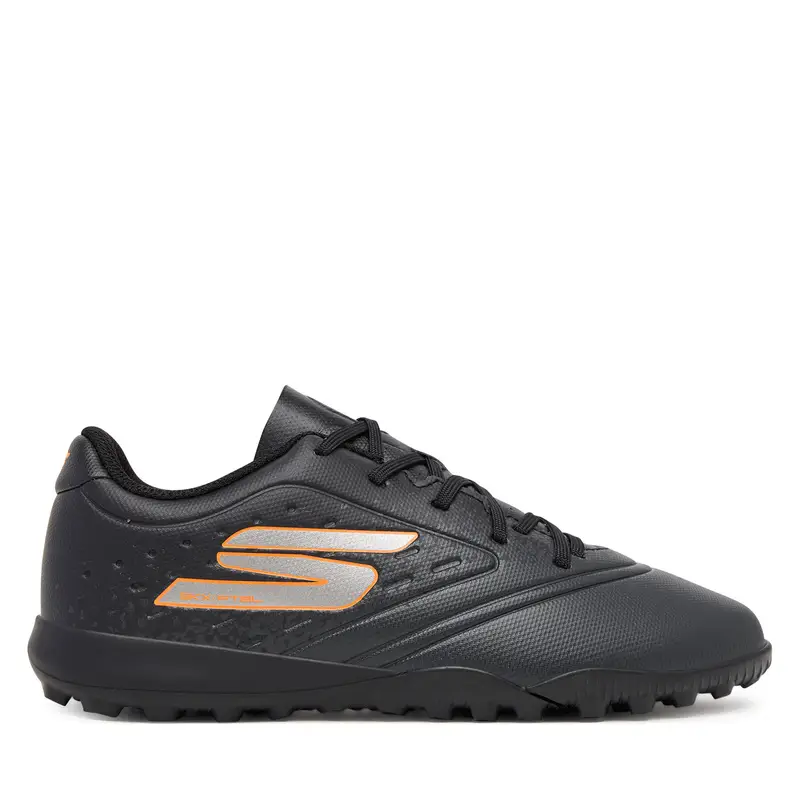Skechers Scarpe da calcio Razor 1 5 Jr Youth TF 252061L BKOR Nero