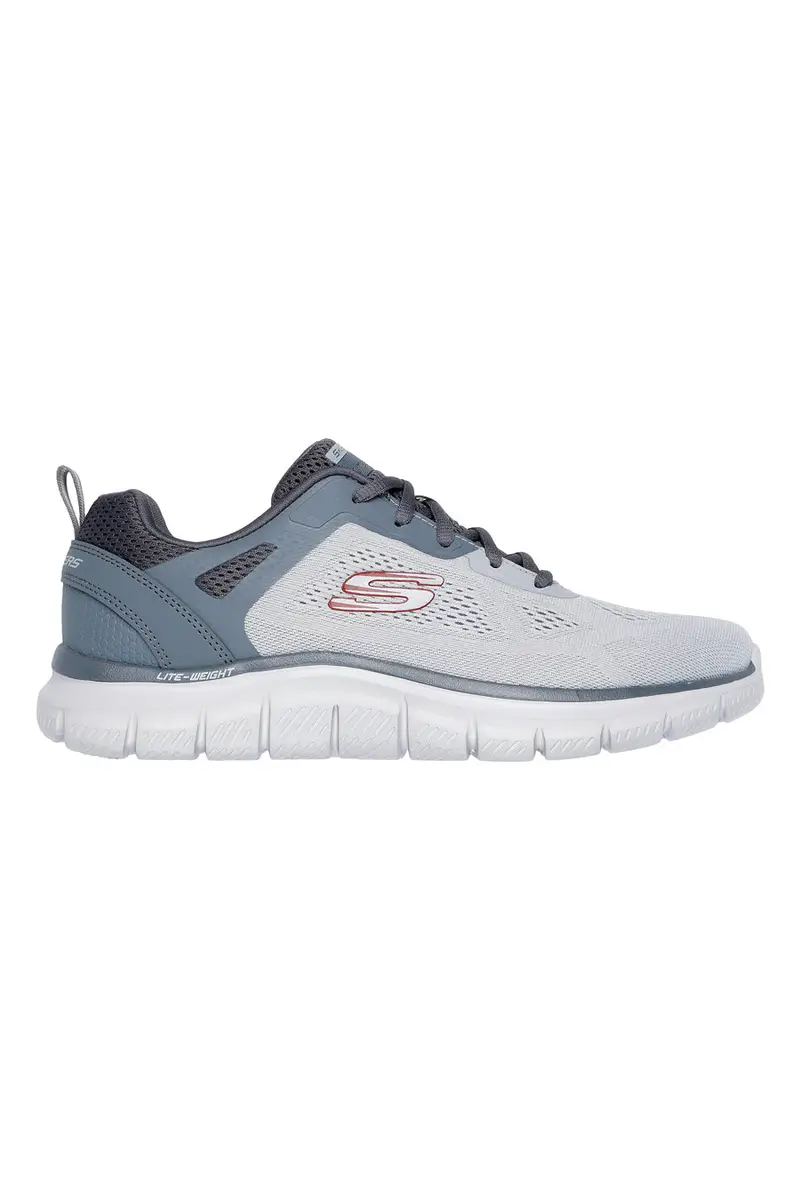 SKECHERS Scarpe da Fitness Grigie Vegane TRACK BROADER [GYCC]