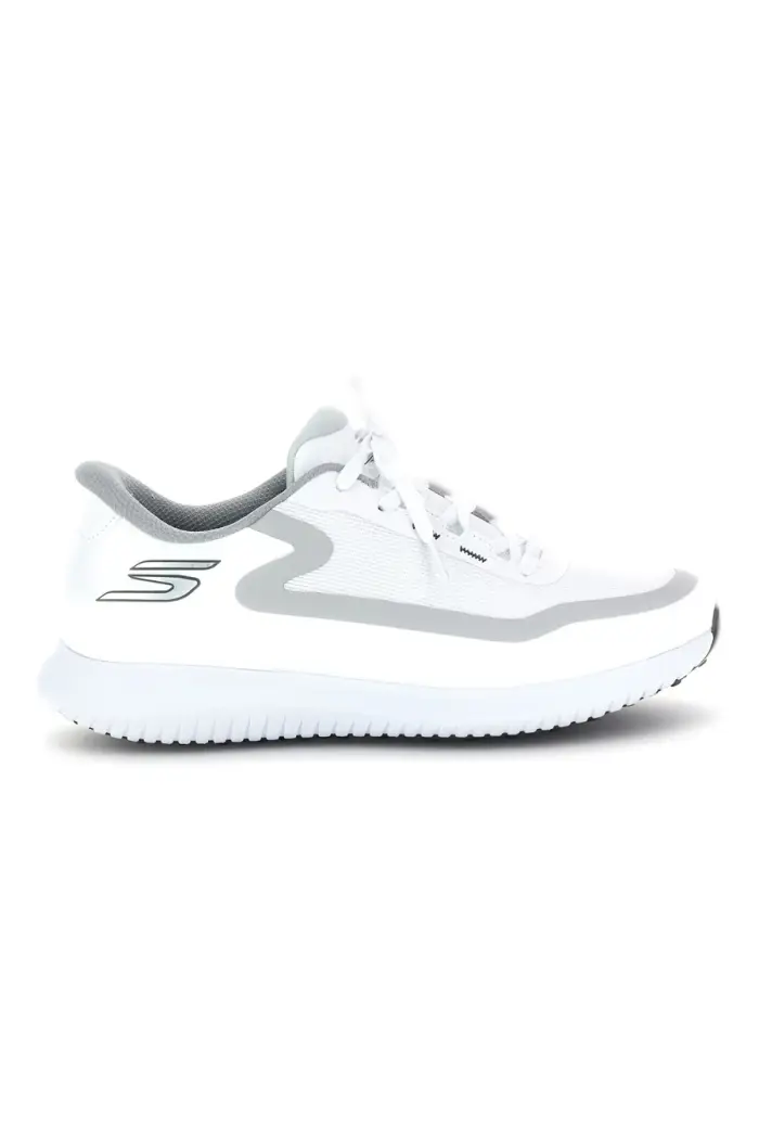 Scarpe da golf bianco slip-ins traspirante e leggera Skechers Go Golf Flight [BIANCO]