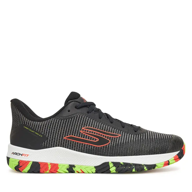 Skechers Scarpe da tennis Viper Court Pro 2.0- 246109/BKMT Nero