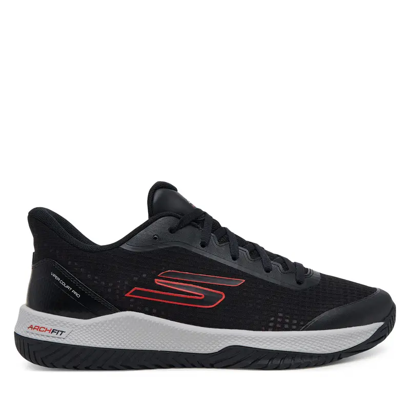 Skechers Scarpe da tennis Viper Court Pro 246069/BKRD Nero