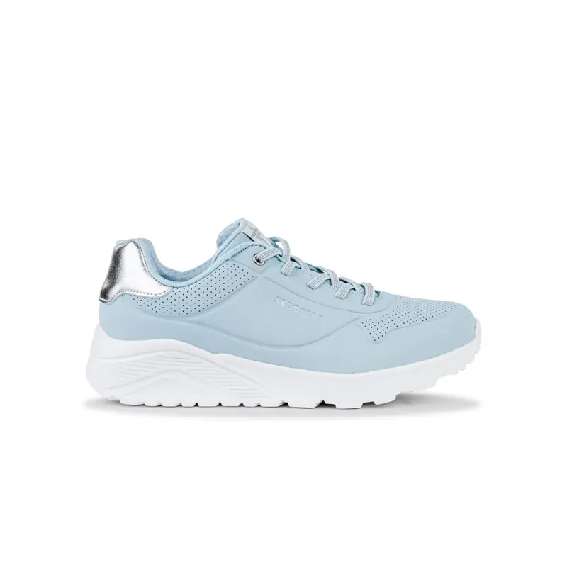 SKECHERS Sneakers azzurre da ragazza in Memory Foam Uno Lite
