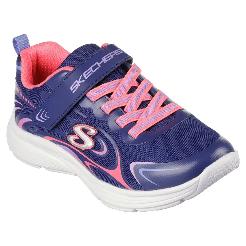 Sneakers Bambina WAVY LITES EUREKA SHINE Blu marino / Multicolore | Skechers Blu navy