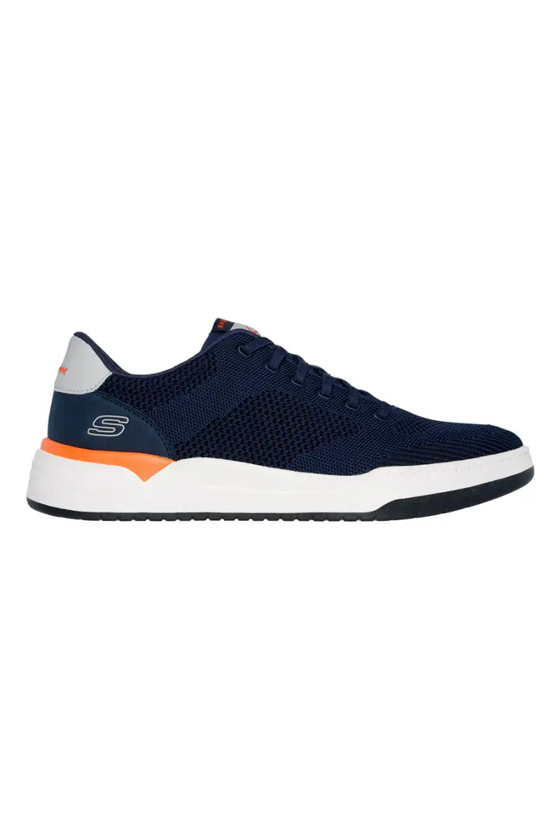 SKECHERS Sneakers blu in maglia tecnica con Memory Foam Corliss Dorset [NAVY]