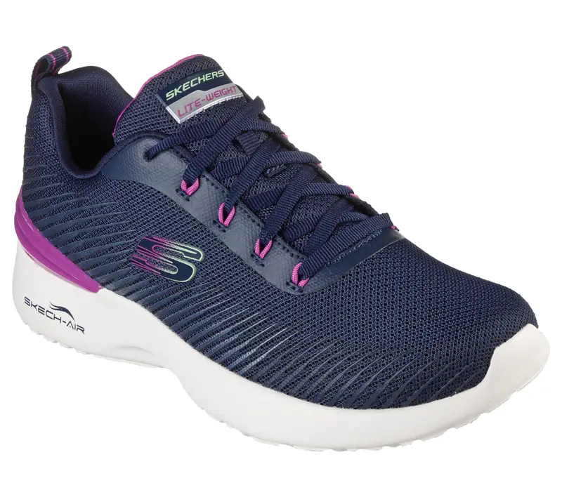 Sneakers Donna SKECH-AIR DYNAMIGHT LUMINOSITY Blu marino / Porpora | Skechers Blu navy