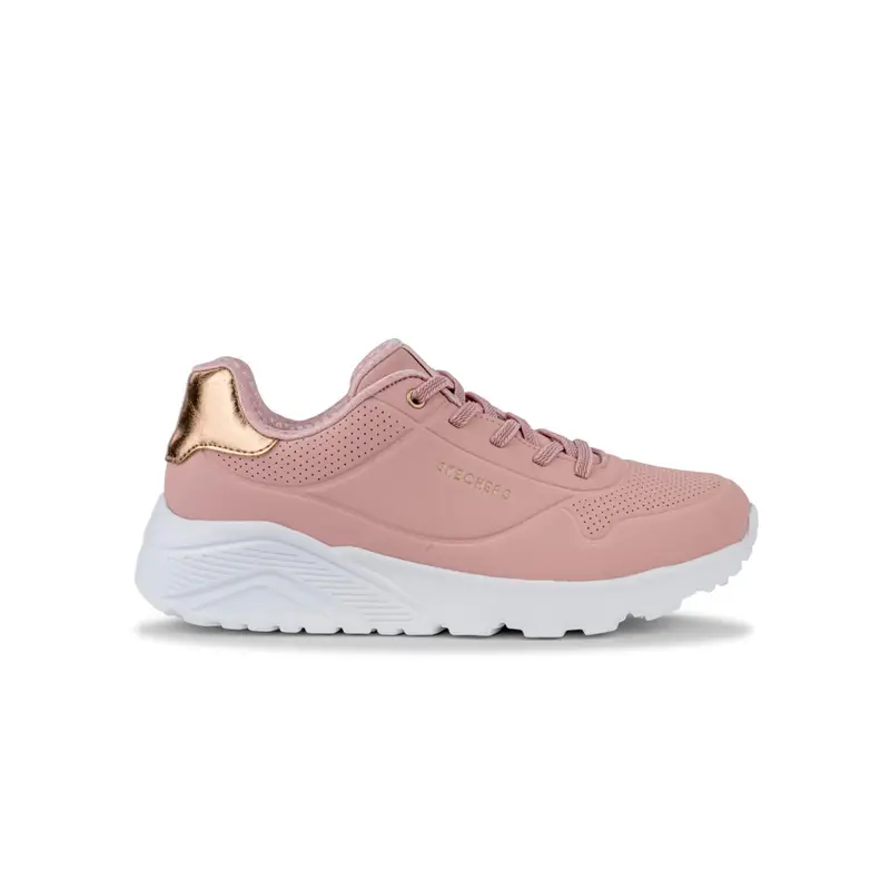SKECHERS Sneakers rosa da ragazza in Memory Foam Uno Lite