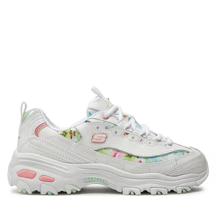 Sneakers Skechers D Lites-Blooming Fields 149794/WMLT Bianco