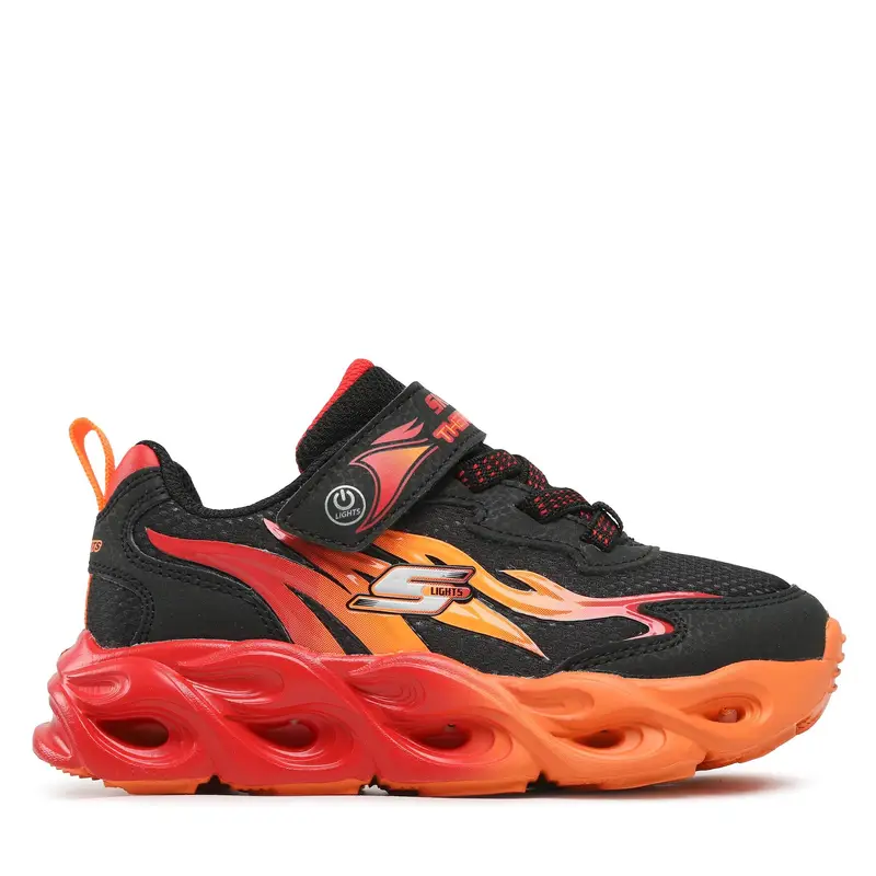 Skechers Sneakers Heat Flux 400103L/BKRD Nero