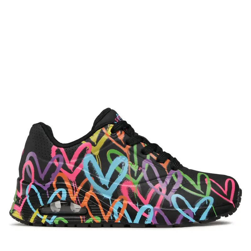 Skechers Sneakers Highlight Love 177981/BKMT Nero