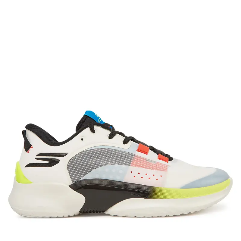 Skechers Sneakers Skx Resagrip- 253007/WBRD Bianco