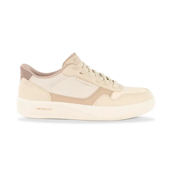 Sneakers sportive beige da uomo Skechers Hands Free Slip-ins con Contour Foam 45