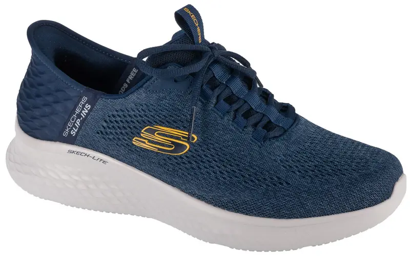 Uomo SKECH-LITE PRO PRIMEBASE Sneakers Nero / Blu marino / Giallo | Skechers Blu navy