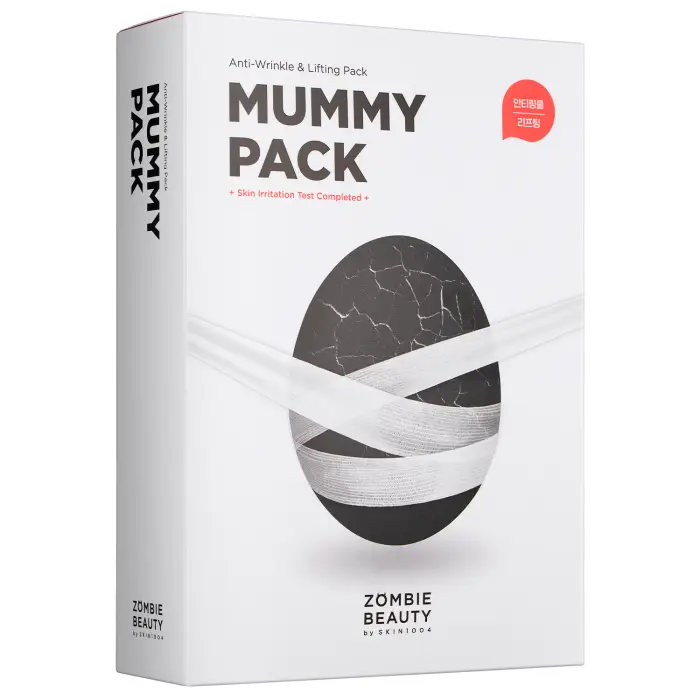 Skin1004 ZOMBIE BEAUTY by Mummy Pack Activator Kit Maschera Anti-Rughe Lifting 8x2g 35ml