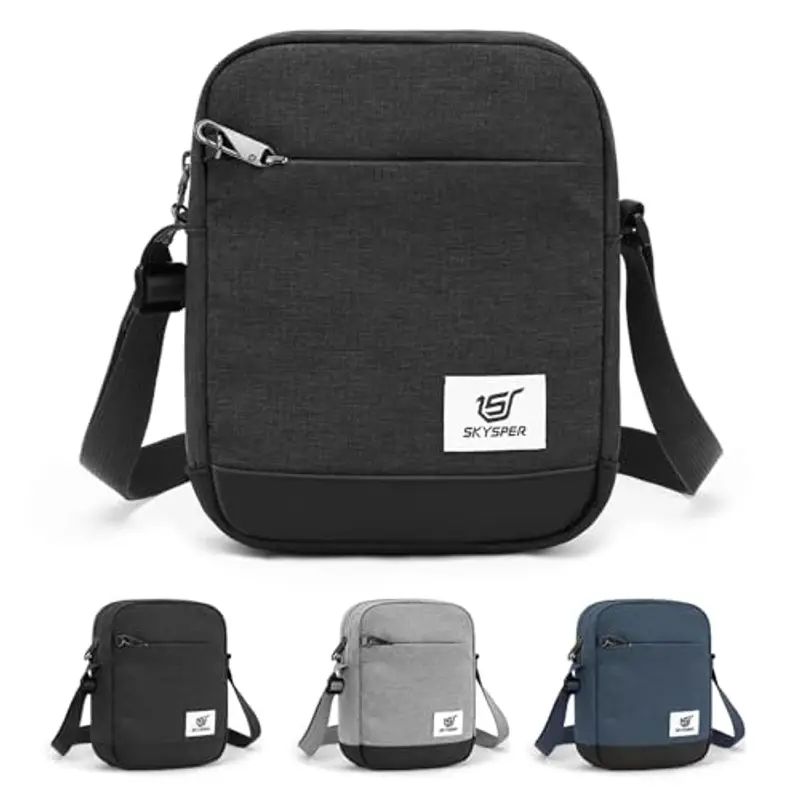 SKYSPER Borsa messenger Uomo Nero 799730