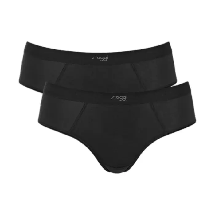 Sloggi Mutandine da donna Ever Ease Hipster (x2) Noir